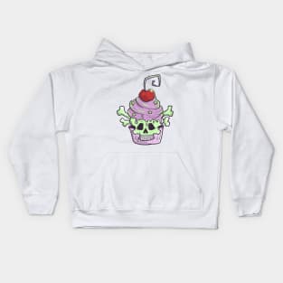 Pastel Goth Cupcake Meme Kawaii Gothic Sarcastic Eboy Egirl Kids Hoodie